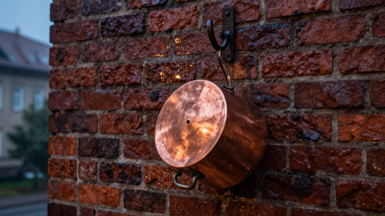 Copper Pot in Vienna in in Vienna, Austria