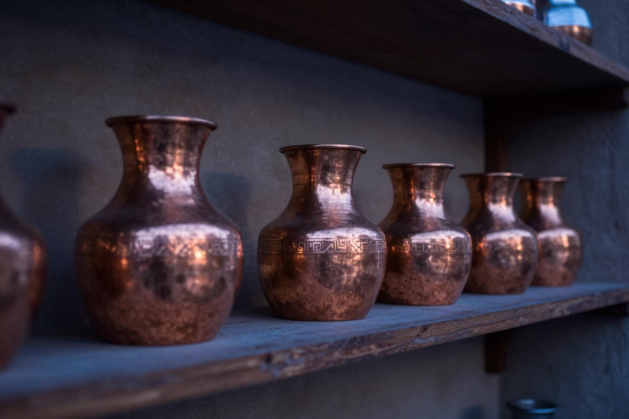 Copper Pots in Muscat in in Muscat, Oman