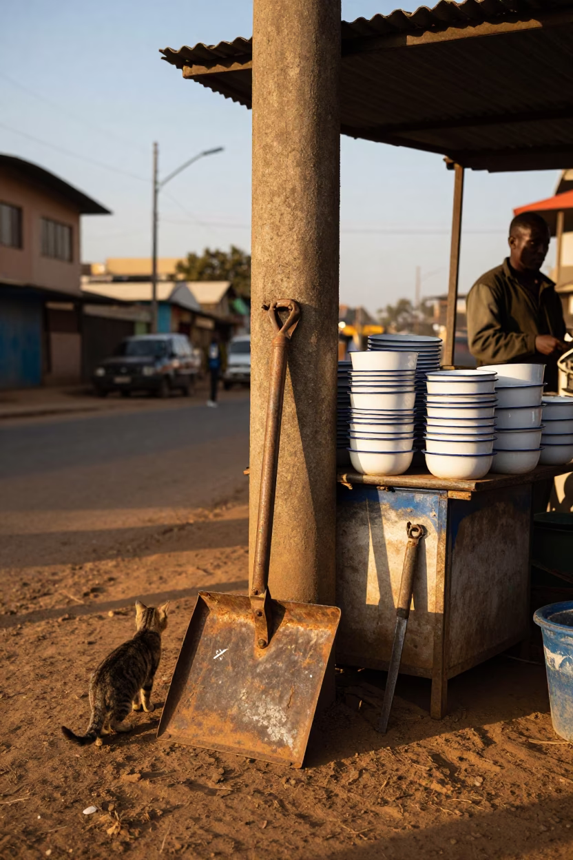 Corner Kiosk in Nairobi in in Nairobi, Kenya