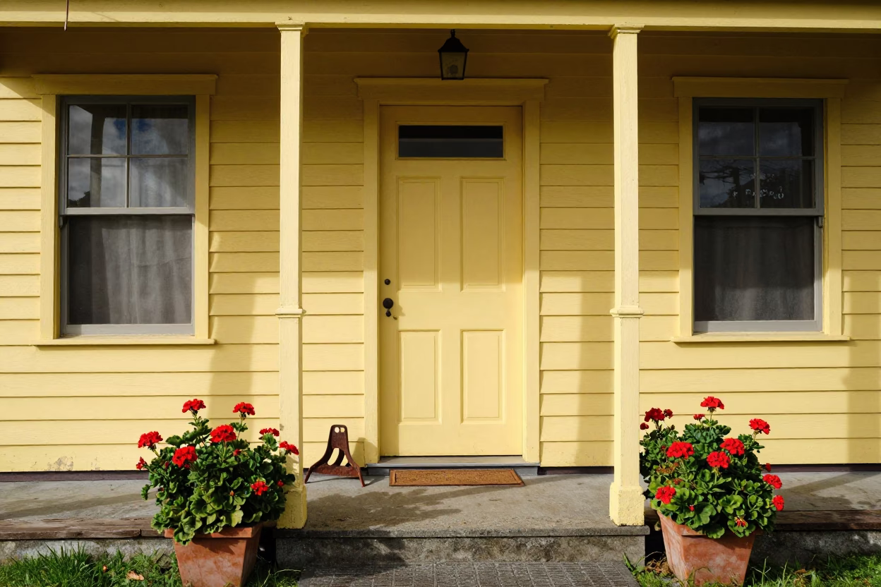 Cottage Entrance in Wellington in in Wellington, New Zealand