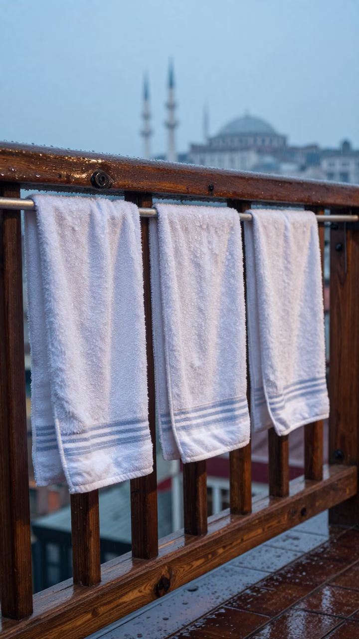 Cotton Towels in Istanbul in in Istanbul, Turkey