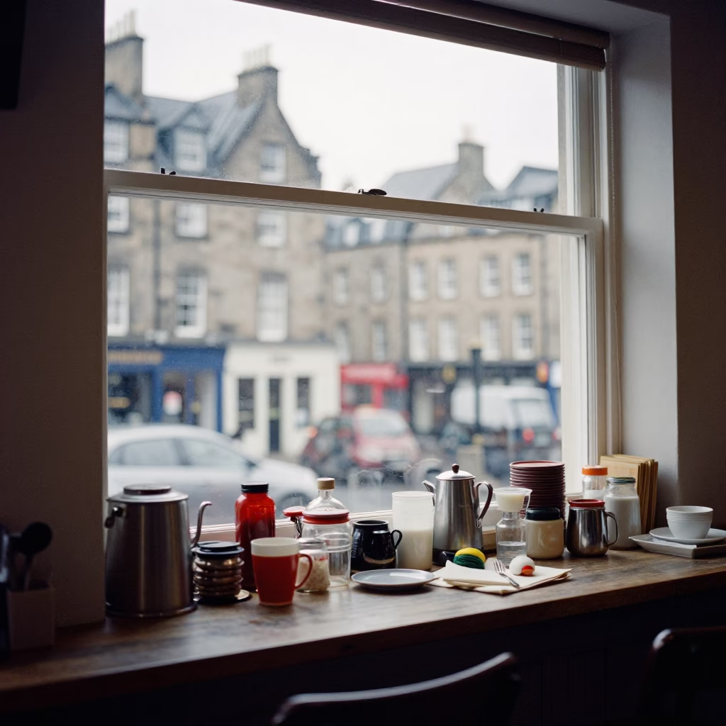 Counter Clutter in Edinburgh in in Edinburgh, United Kingdom