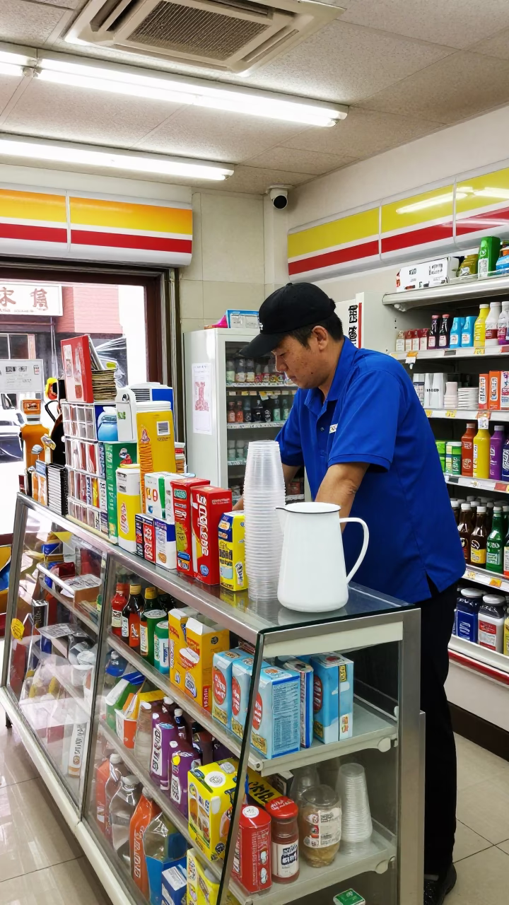 Counter Clutter in Taipei in in Taipei, Taiwan