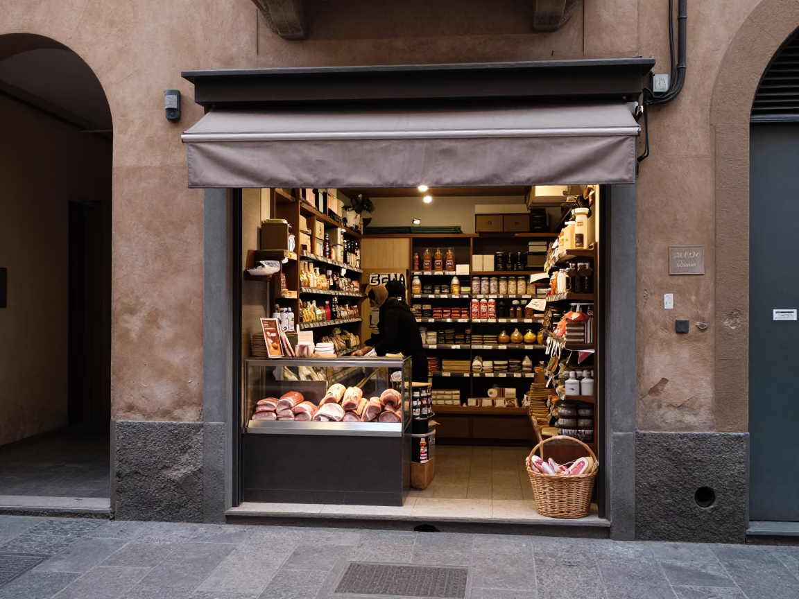 Counter Display in Bologna in in Bologna, Italy