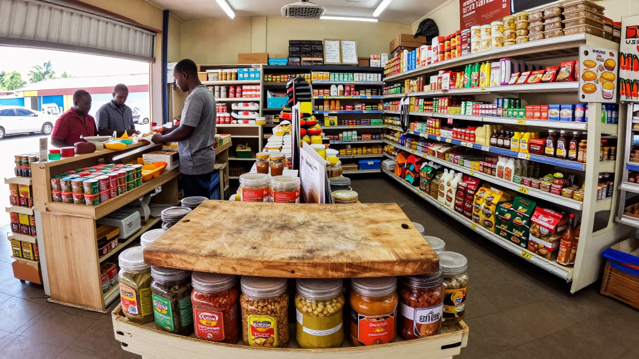 Counter Display in Durban in in Durban, South Africa