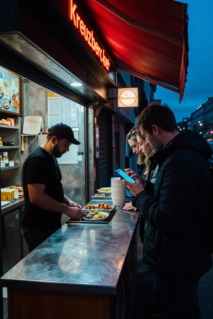 Counter Interaction in Berlin in in Berlin, Germany