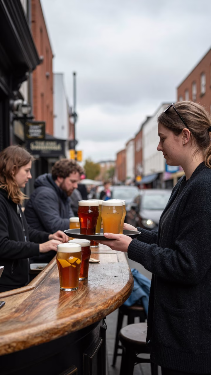 Counter Interaction in Dublin in in Dublin, Ireland