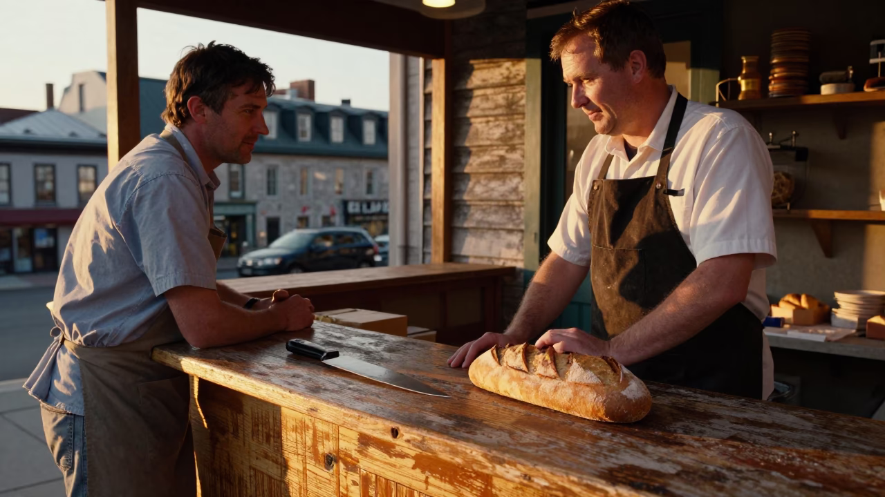 Counter Interaction in Montreal in in Montreal, Quebec, Canada