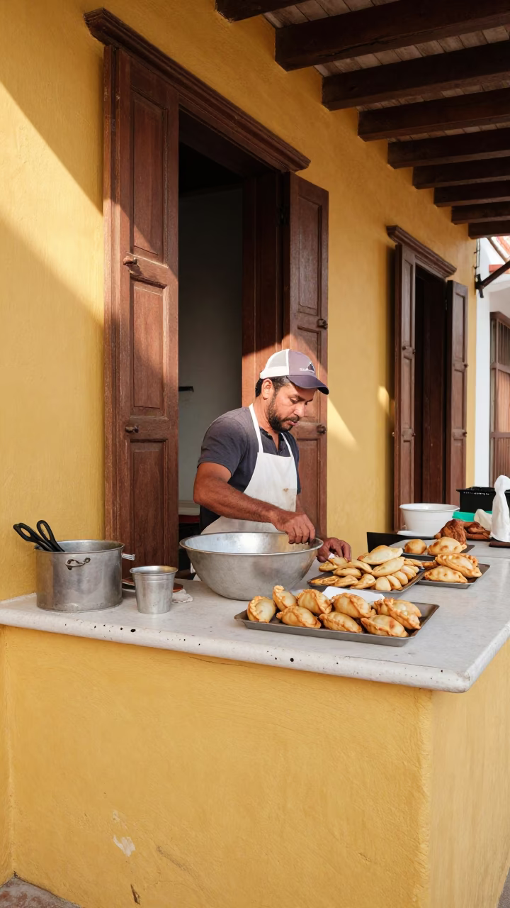Counter Preparation in Cartagena in in Cartagena, Colombia
