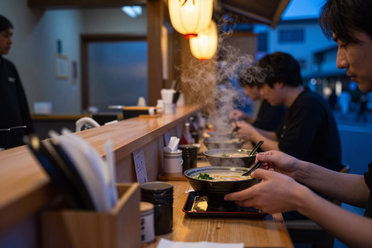 Counter Service in Fukuoka in in Fukuoka, Japan
