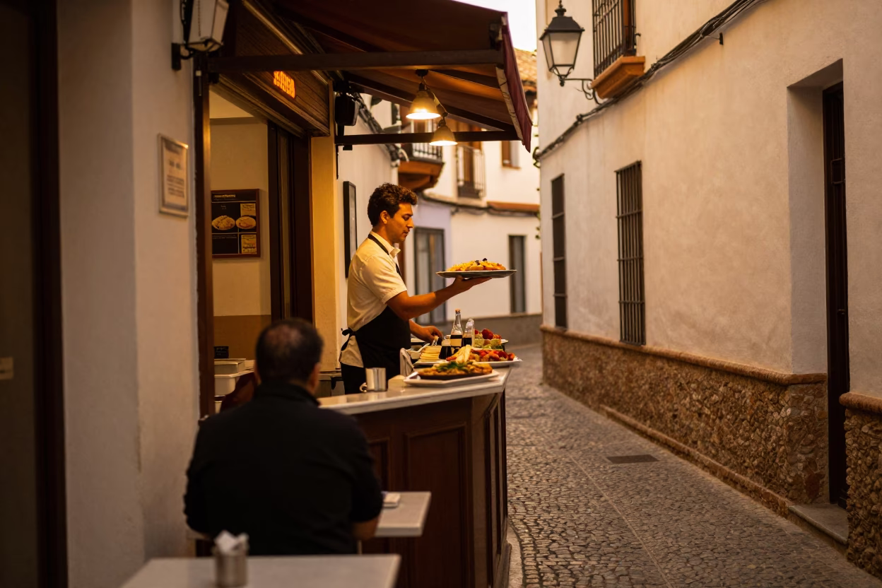 Counter Service in Granada in in Granada, Spain