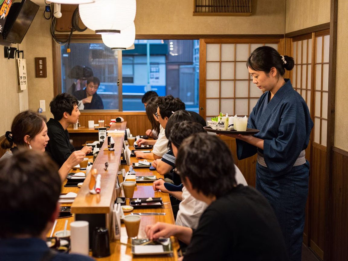 Counter Service in Sapporo in in Sapporo, Japan