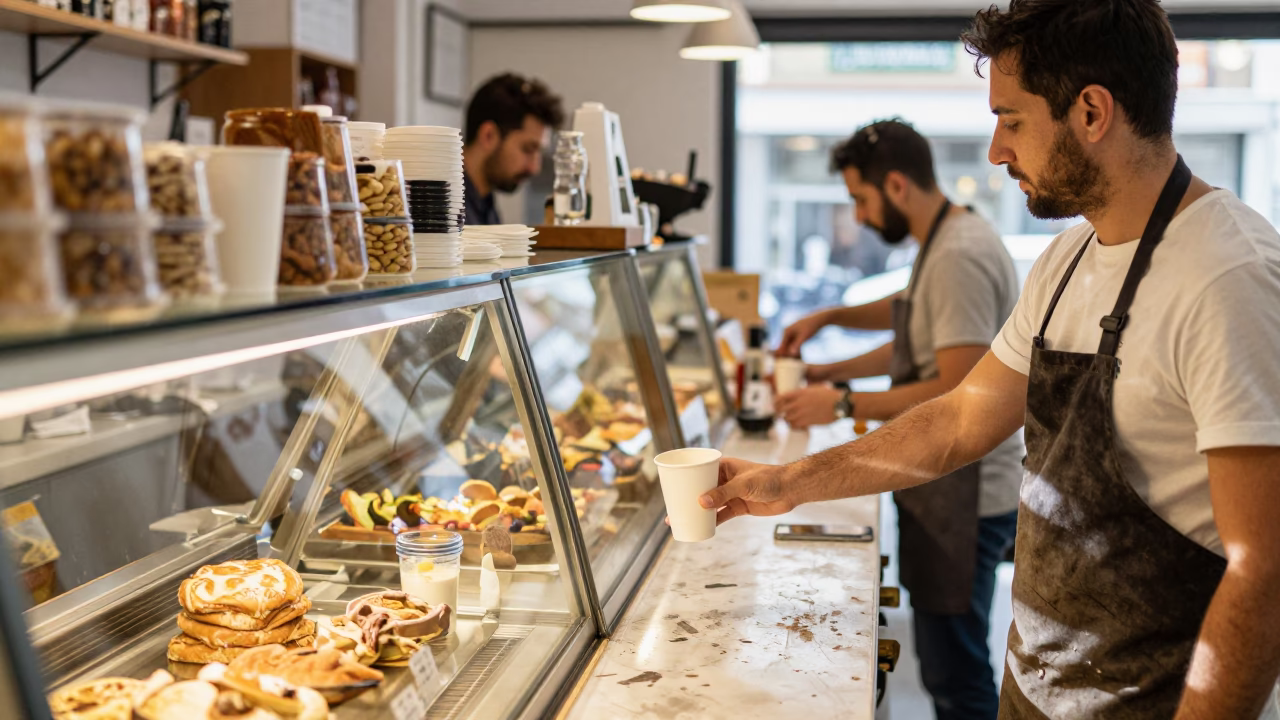 Counter Transaction in Athens in in Athens, Greece