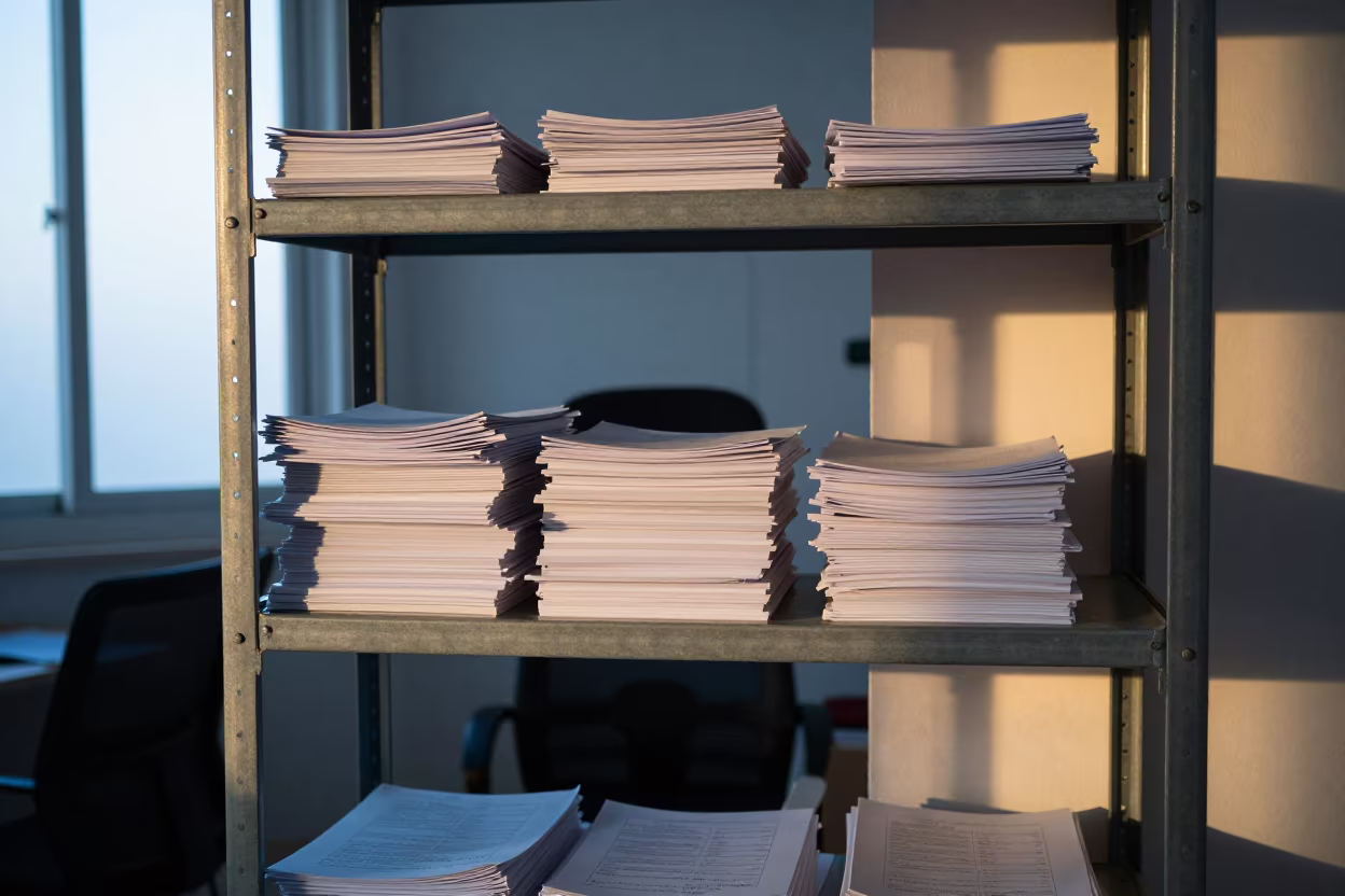 Courier Manifest Shelf Sunrise Settat Office in inside a coworking floor in Settat