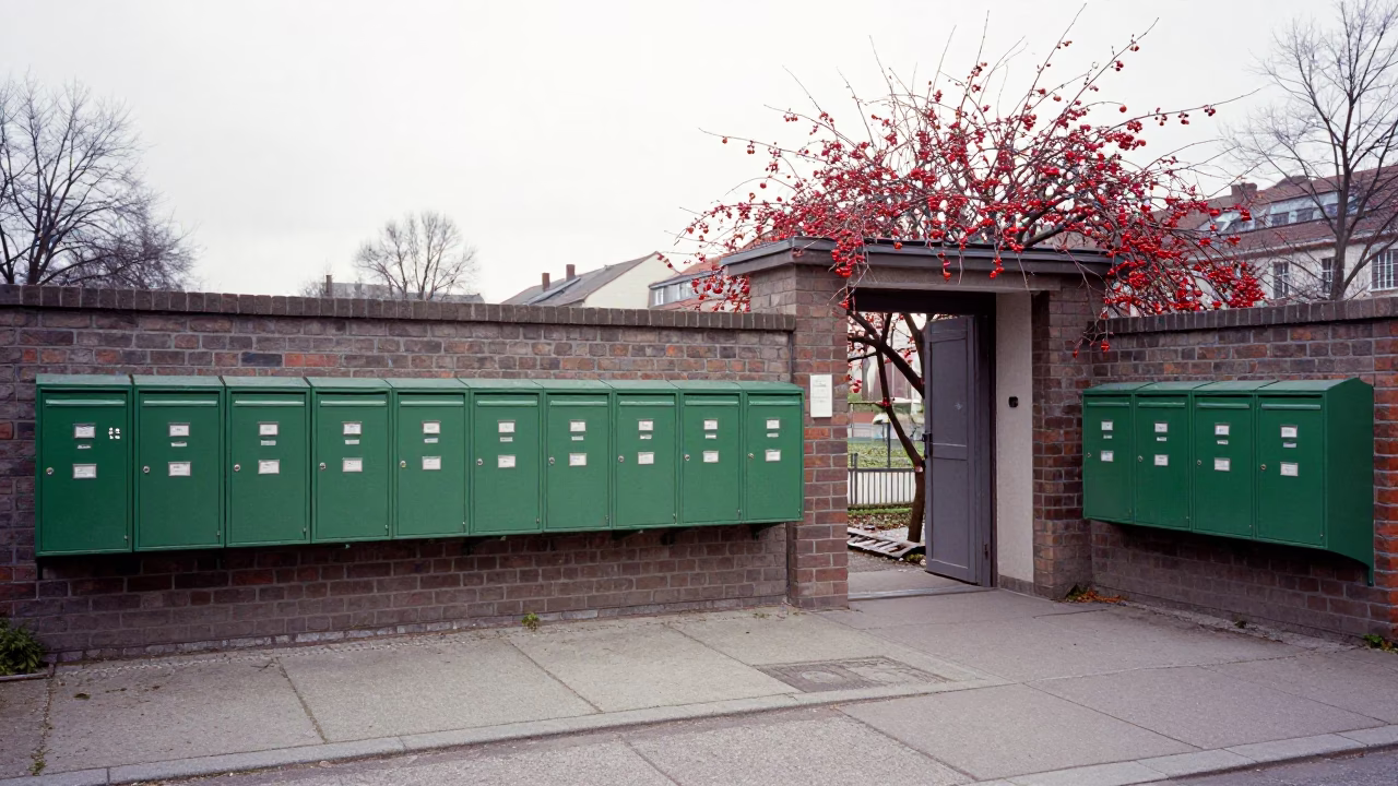 Courtyard Entrance in Berlin in in Berlin, Germany