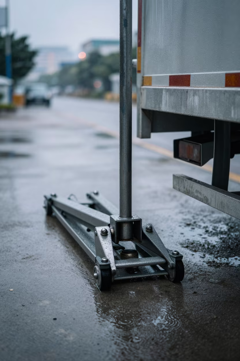 Crank Bin Logistics Before Dawn Monsoon in inside a chilled distribution bay near Ho Chi Minh City