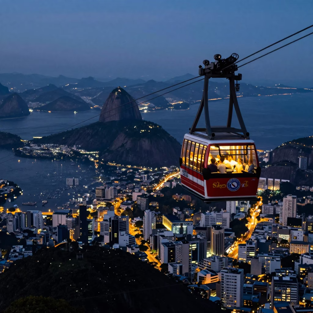 Crossing Valley in Rio De Janeiro in in Rio de Janeiro, Brazil