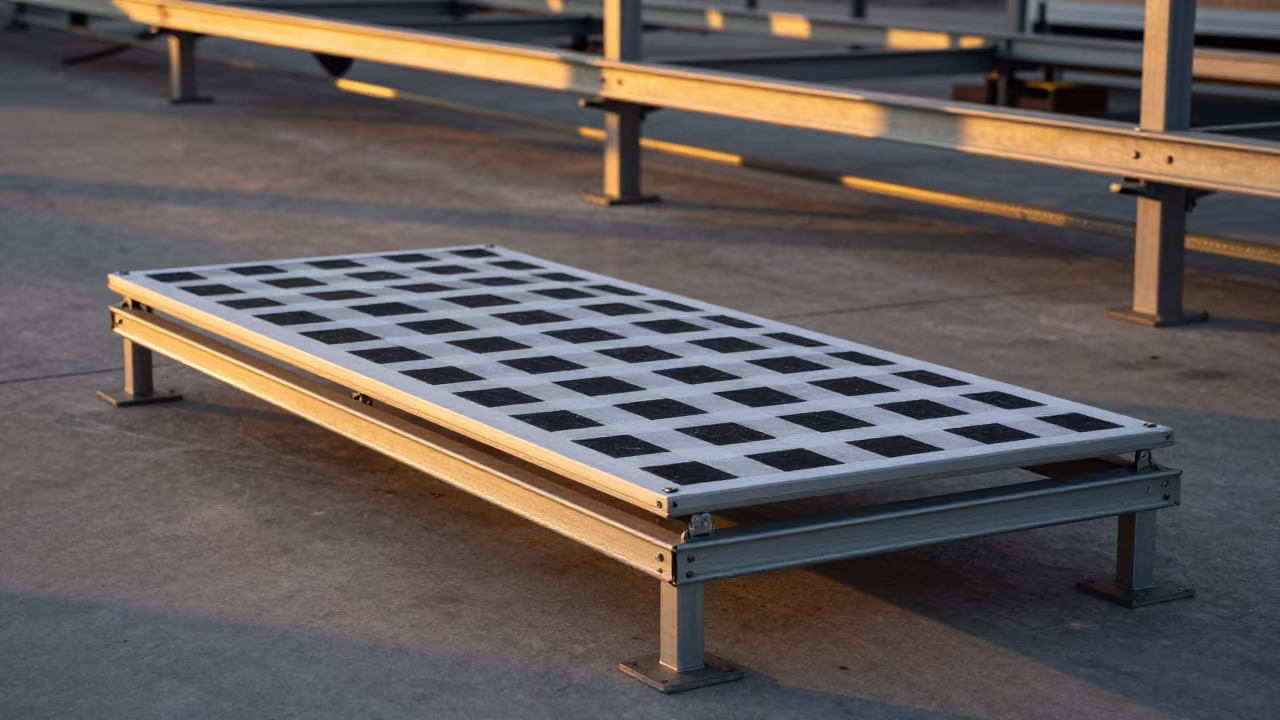 Cubiscan Calibration Board in Médéa Fulfillment Station in at a fulfillment packing station in Médéa