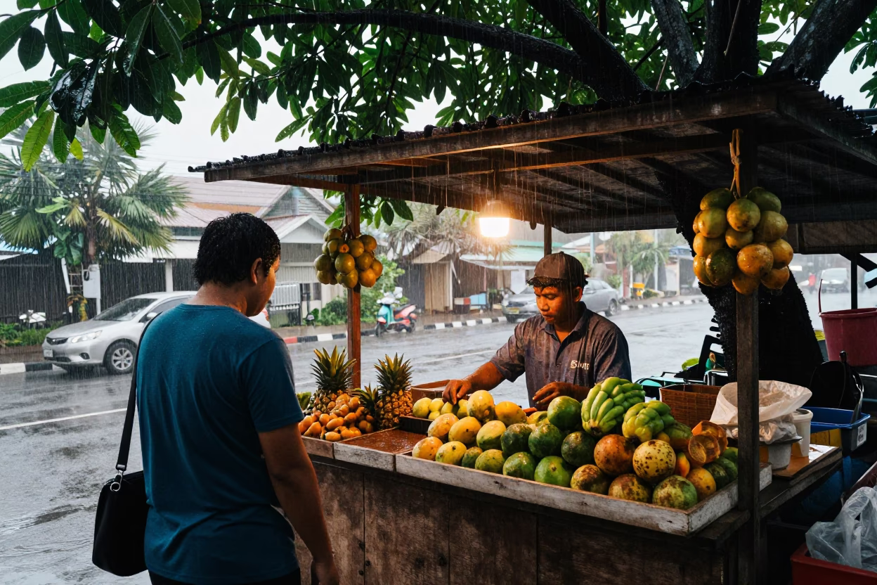 Customer at First Light in Phuket in in Phuket, Thailand