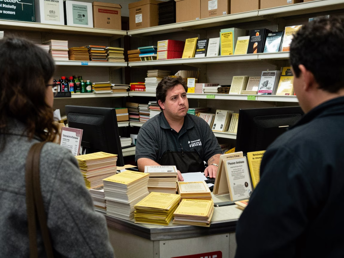 Customer in Boston at Flat Noon Light in in Boston, Massachusetts, United States