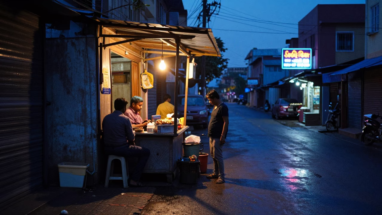 Customer in Hyderabad at Blue Hour in in Hyderabad, India