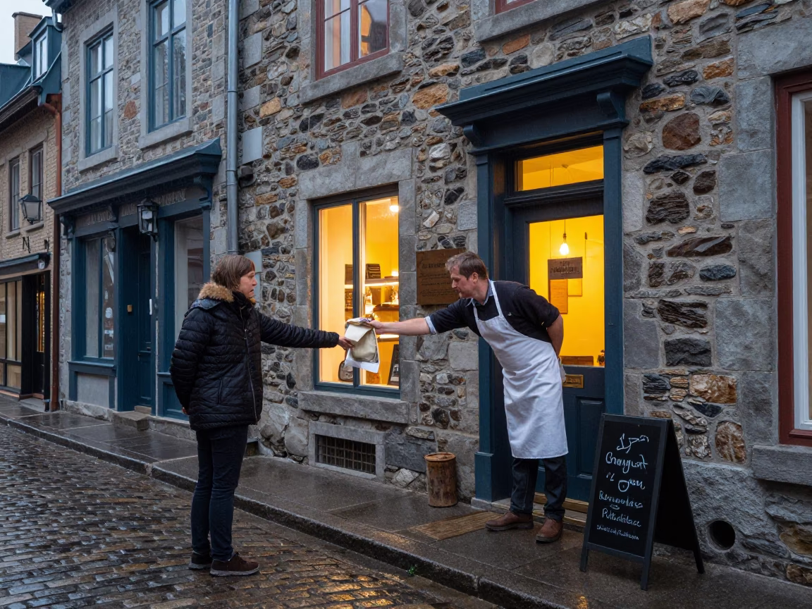 Customer in Quebec City in in Quebec City, Quebec, Canada