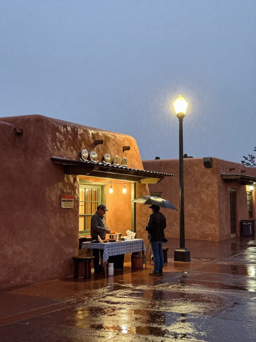 Customer in Santa Fe in in Santa Fe, New Mexico, United States