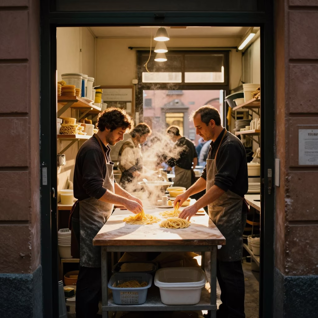 Customer Interaction in Bologna in in Bologna, Italy