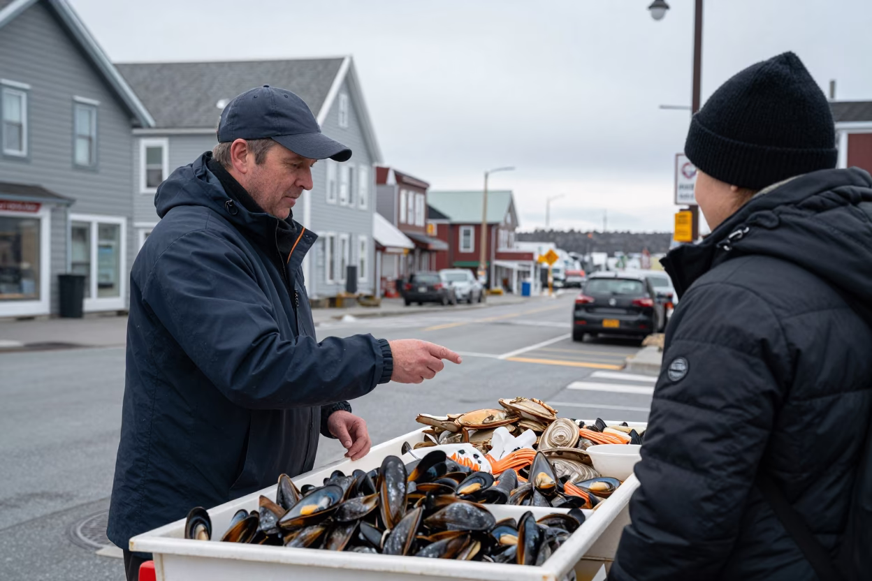 Customer Interaction in Halifax in in Halifax, Nova Scotia, Canada