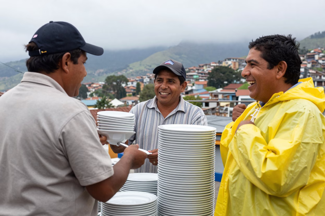Customer Interaction in Medellin in in Medellin, Colombia