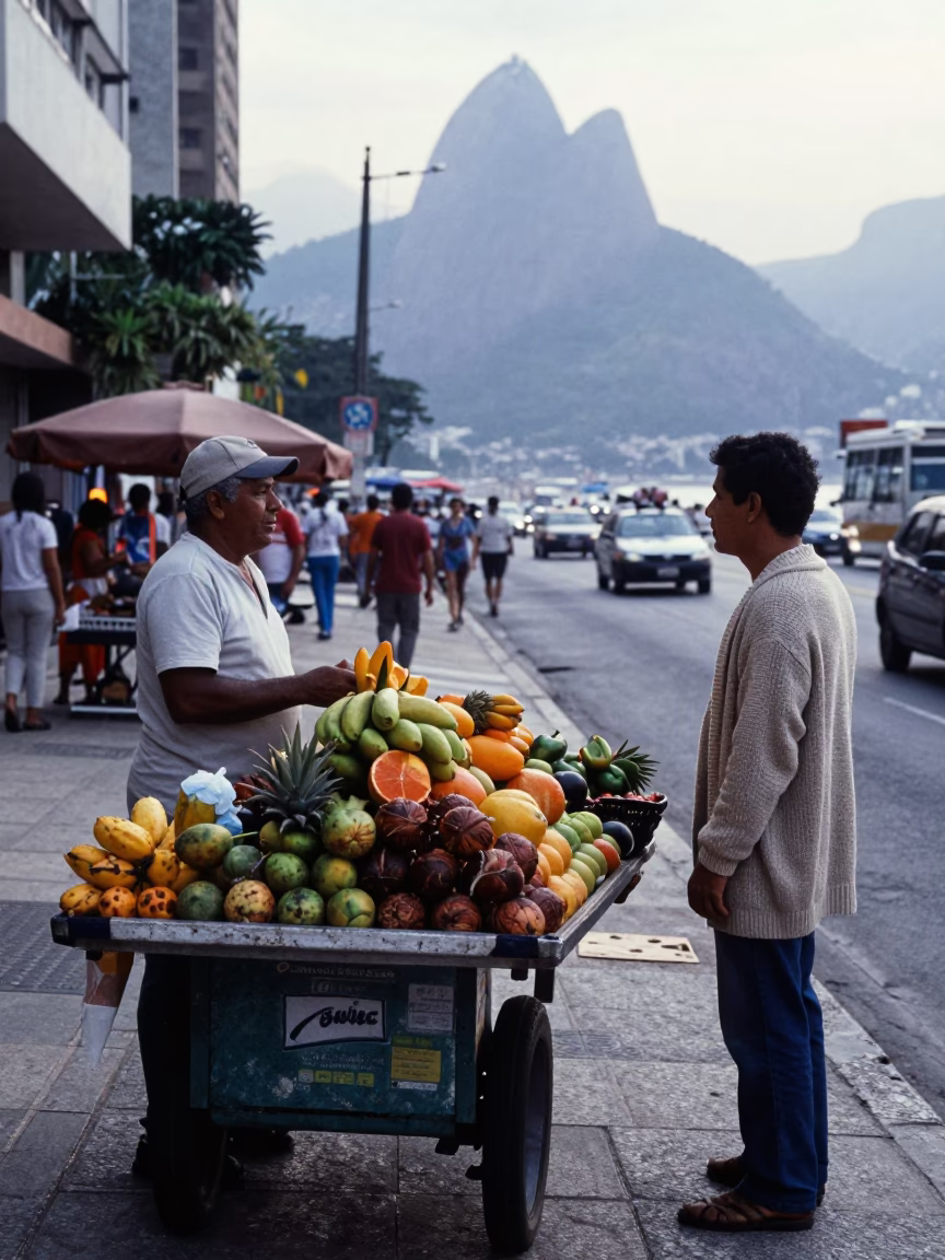 Customer Interaction in Rio De Janeiro in in Rio de Janeiro, Brazil