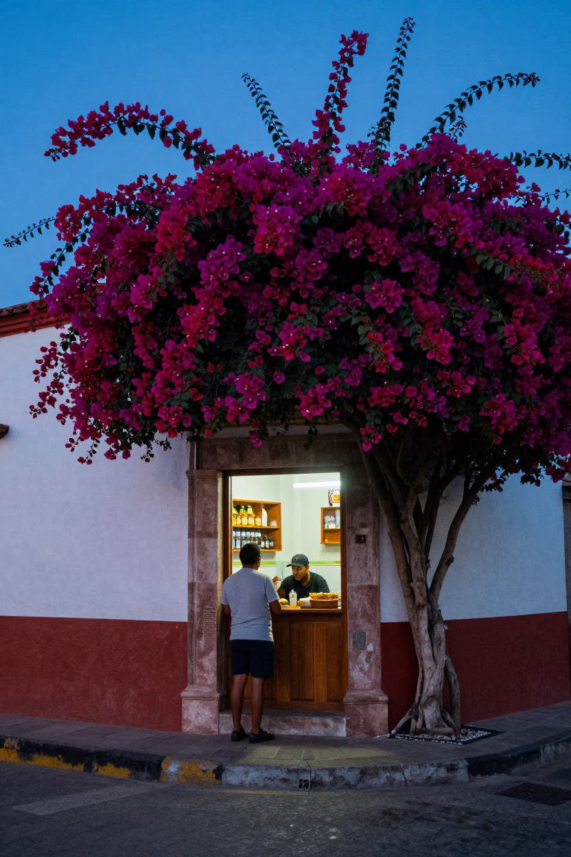 Customer Waiting in Merida in in Merida, Mexico