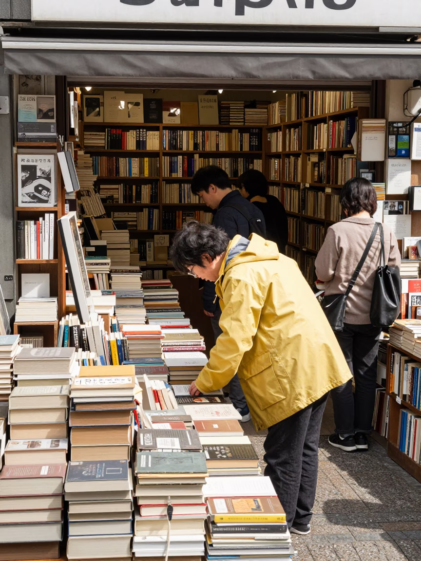 Customers Browsing in Sapporo in in Sapporo, Japan