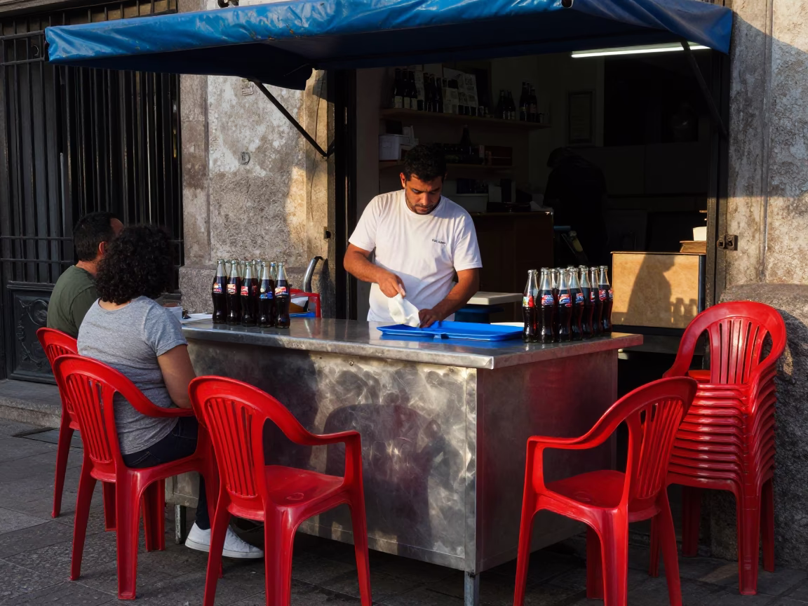 Customers in Buenos Aires in in Buenos Aires, Argentina