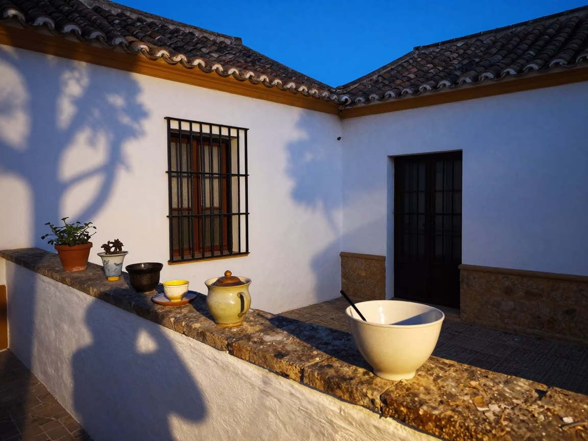 Dappled Shadows in Seville in in Seville, Spain