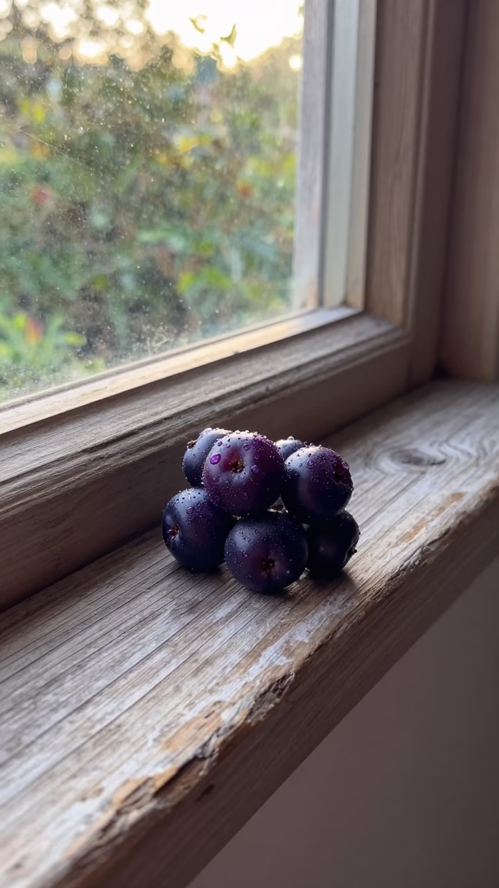 Dark Purple Berries in Austin in in Austin, United States