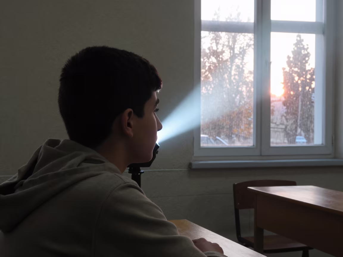 Dawn Classroom Portrait Near Sulaymaniyah in near Sulaymaniyah