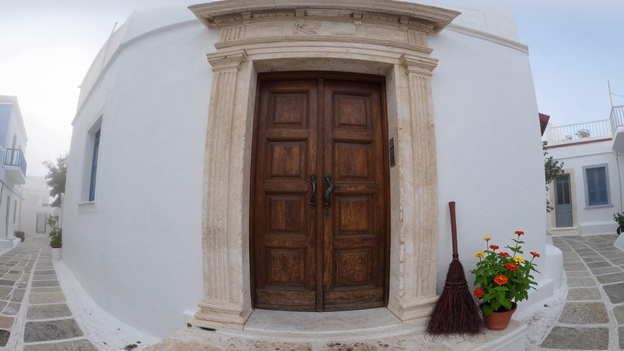 Dawn Entrance in Athens in in Athens, Greece