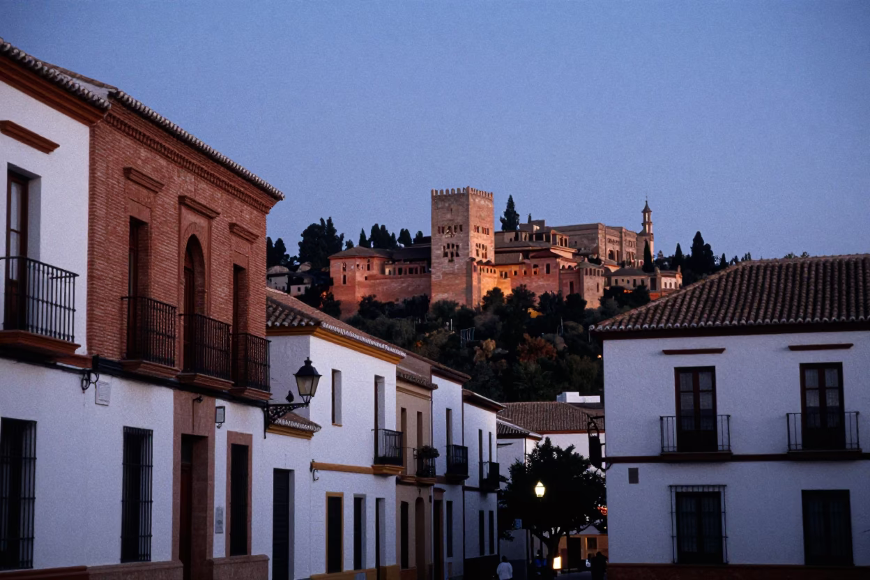 Dawn Light at Nautical Dawn Light in Granada in in Granada, Spain