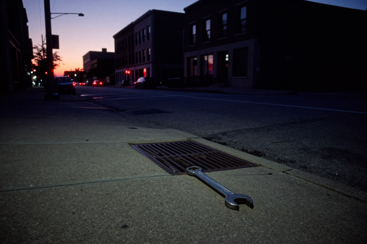 Dawn Light at The Still Hours Before Dawn Light in Chicago in in Chicago, Illinois, United States