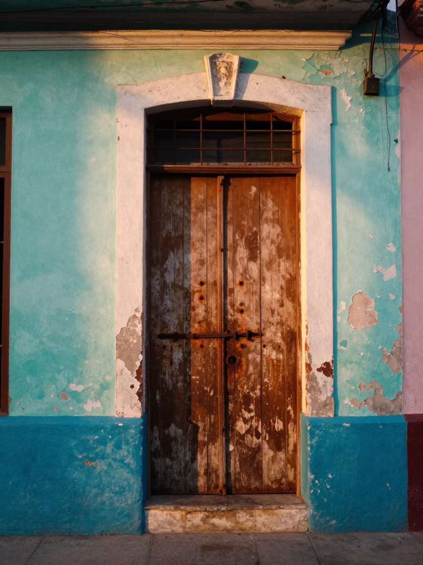 Dawn Light in Havana at First Light Of Dawn in in Havana, Cuba