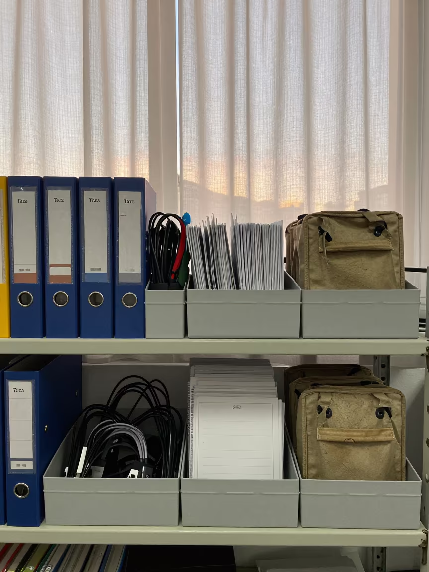 Dawn Light on Logistics Clip Box in at a parcel sorting belt in Taza