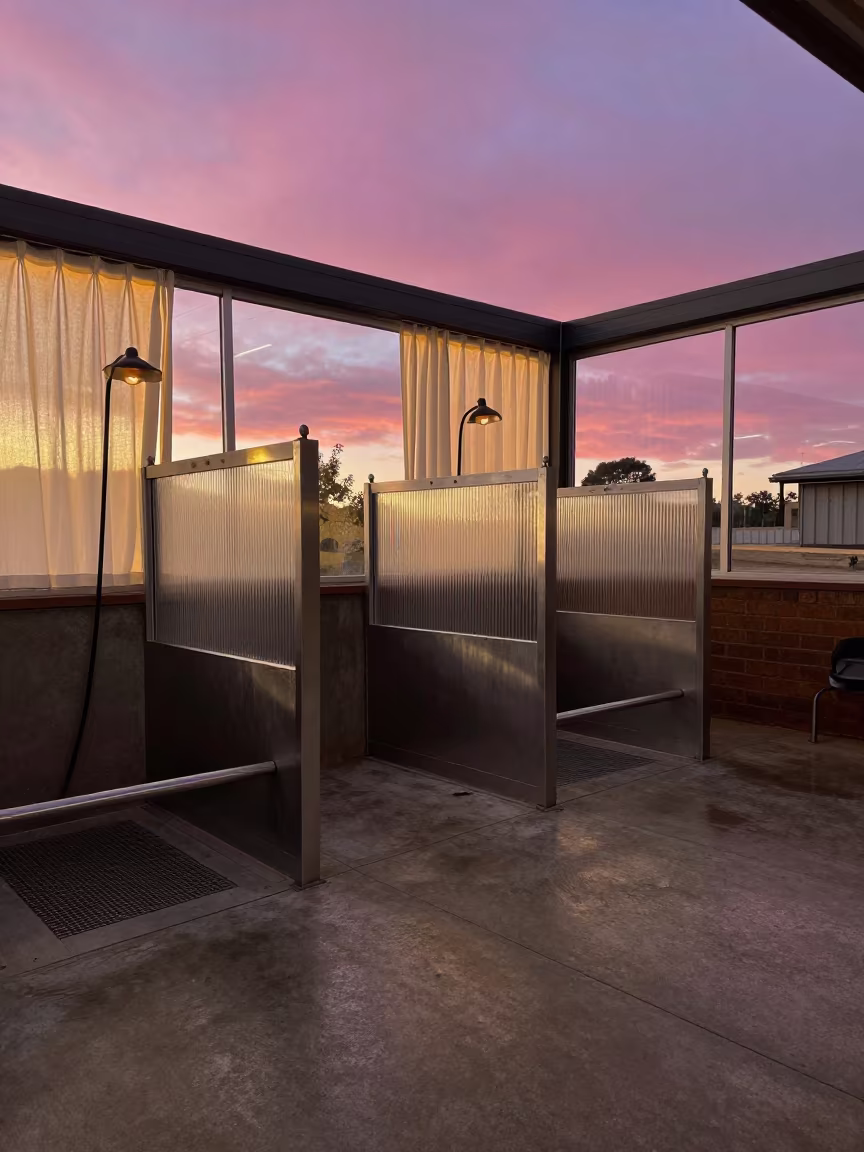 Dawn Magenta Sky Reptile Thermostat at Dog Wash in at a self-serve dog wash station in Nelspruit