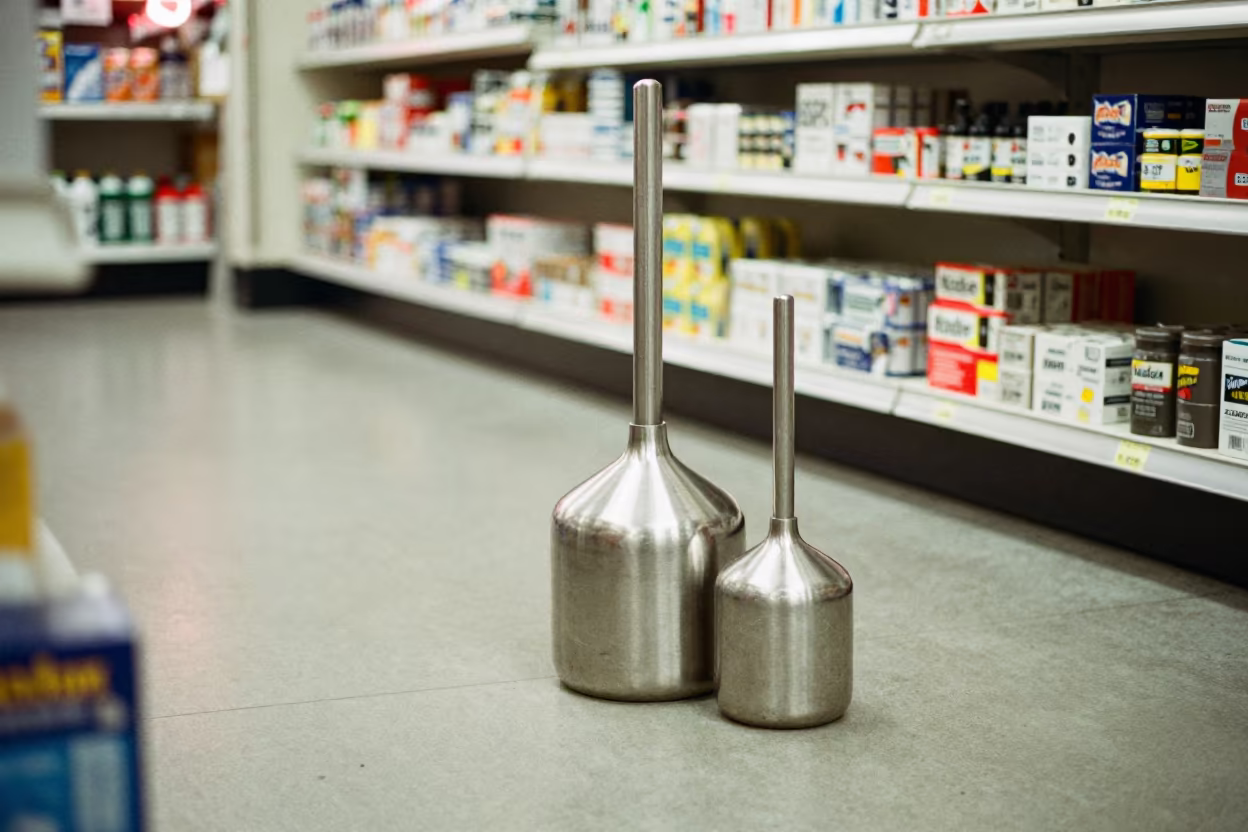 Dawn Retail Safe with Merchandising in Portland in along a front-of-store display run in Portland