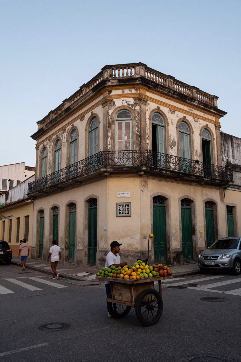 Dawn Scene in Rio De Janeiro in in Rio de Janeiro, Brazil