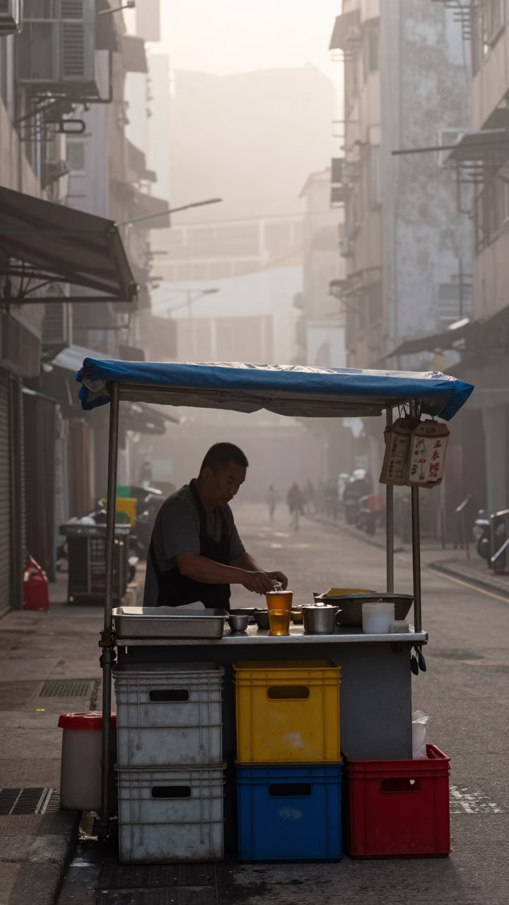 Dawn Tea in Hong Kong in in Hong Kong, Hong Kong