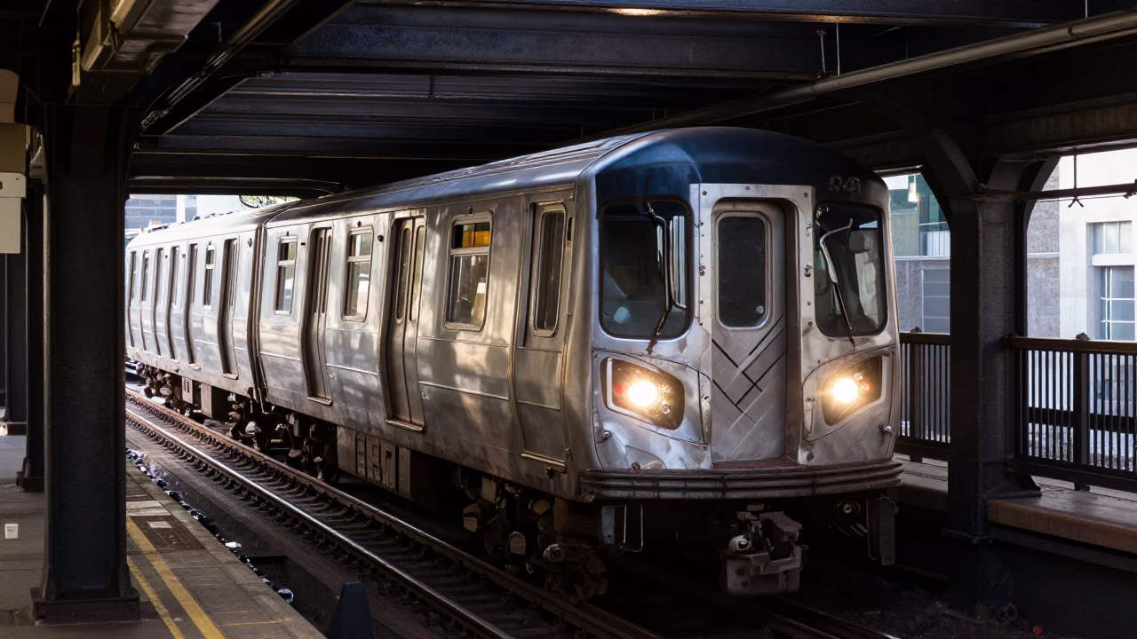 Daylight City at Bright Midmorning Light in New York in in New York, New York, United States
