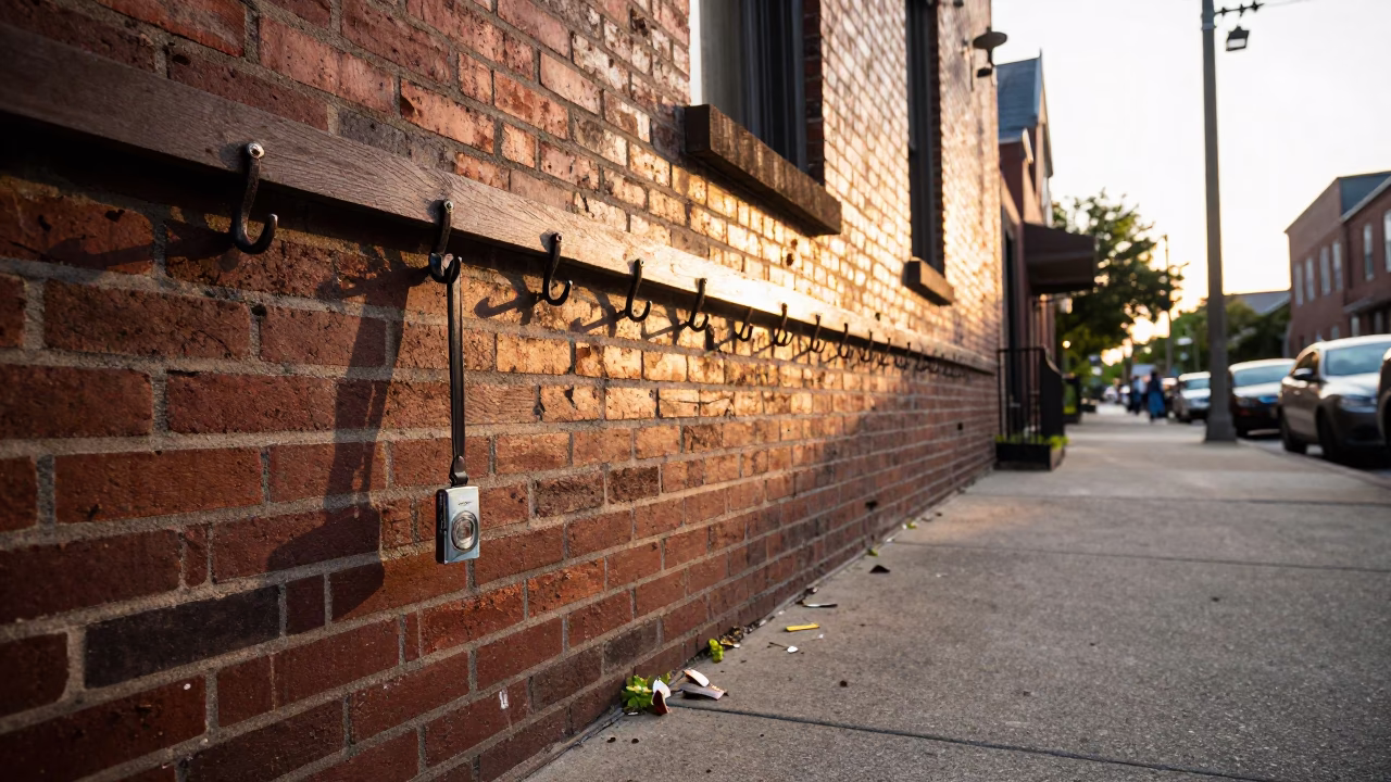 Debris in Nashville at Evening Light in in Nashville, Tennessee, United States