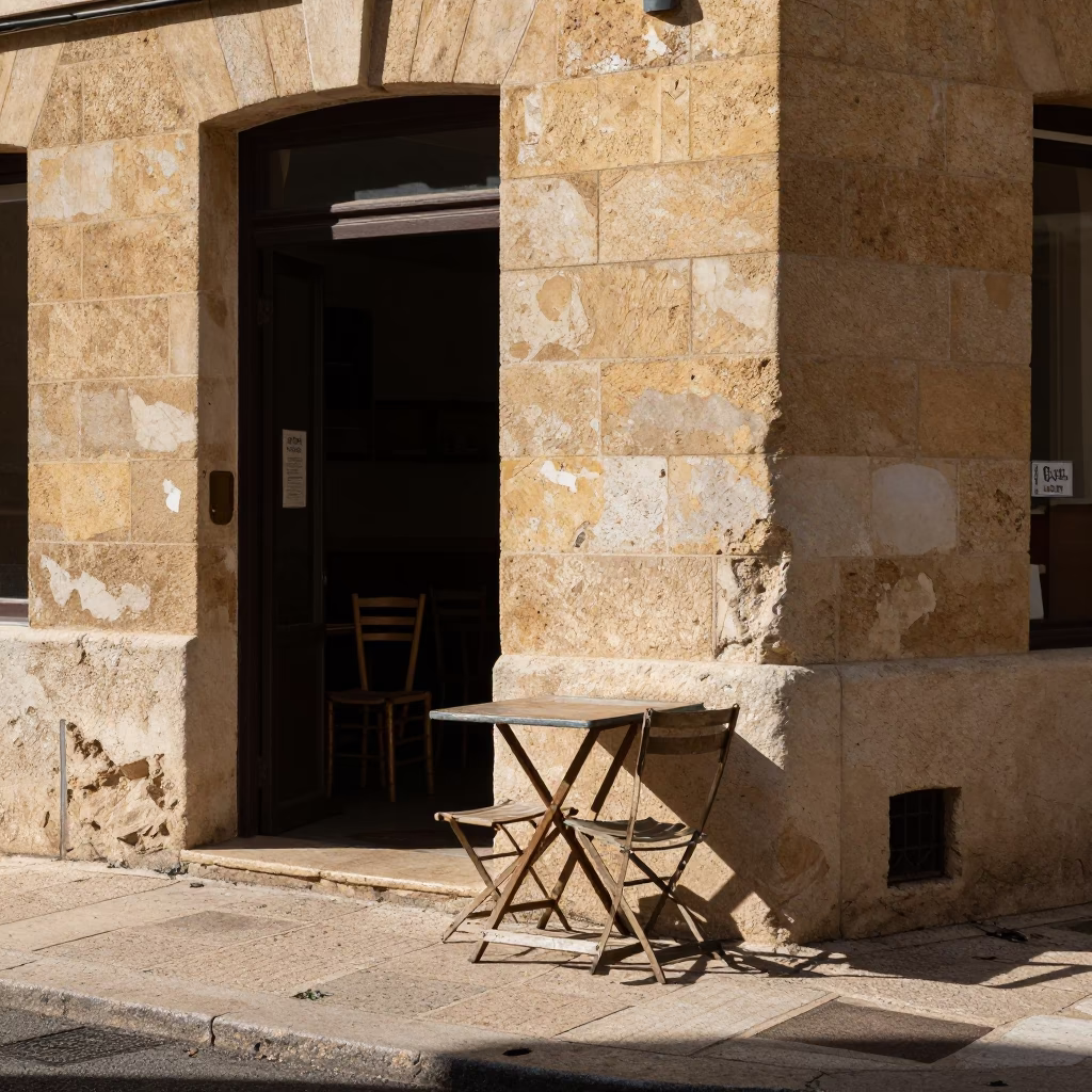 Deck Chair in Marseille in in Marseille, France