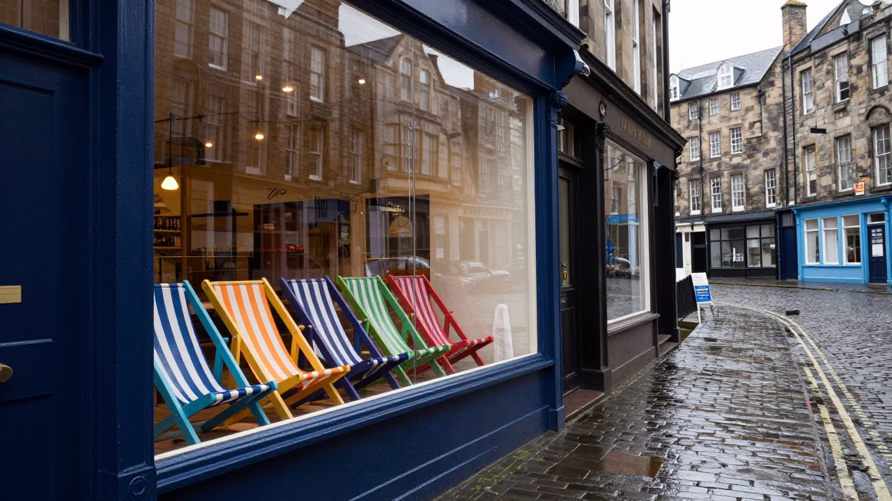 Deck Chairs in Edinburgh in in Edinburgh, United Kingdom